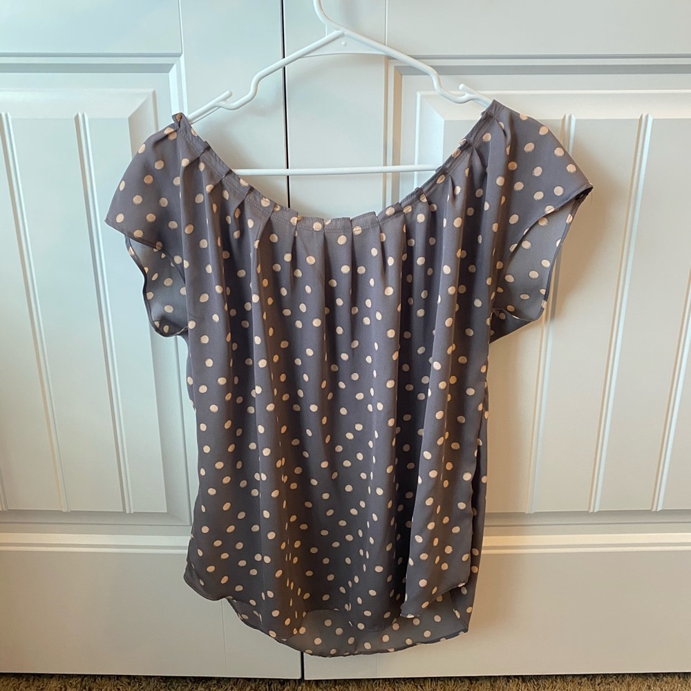 LC Polka Dot Blouse!